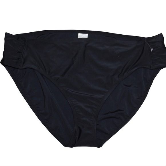 New Ava & Viv BLACK Slimming SWIM BOTTOMS 24W / 26W - Picture 1 of 5